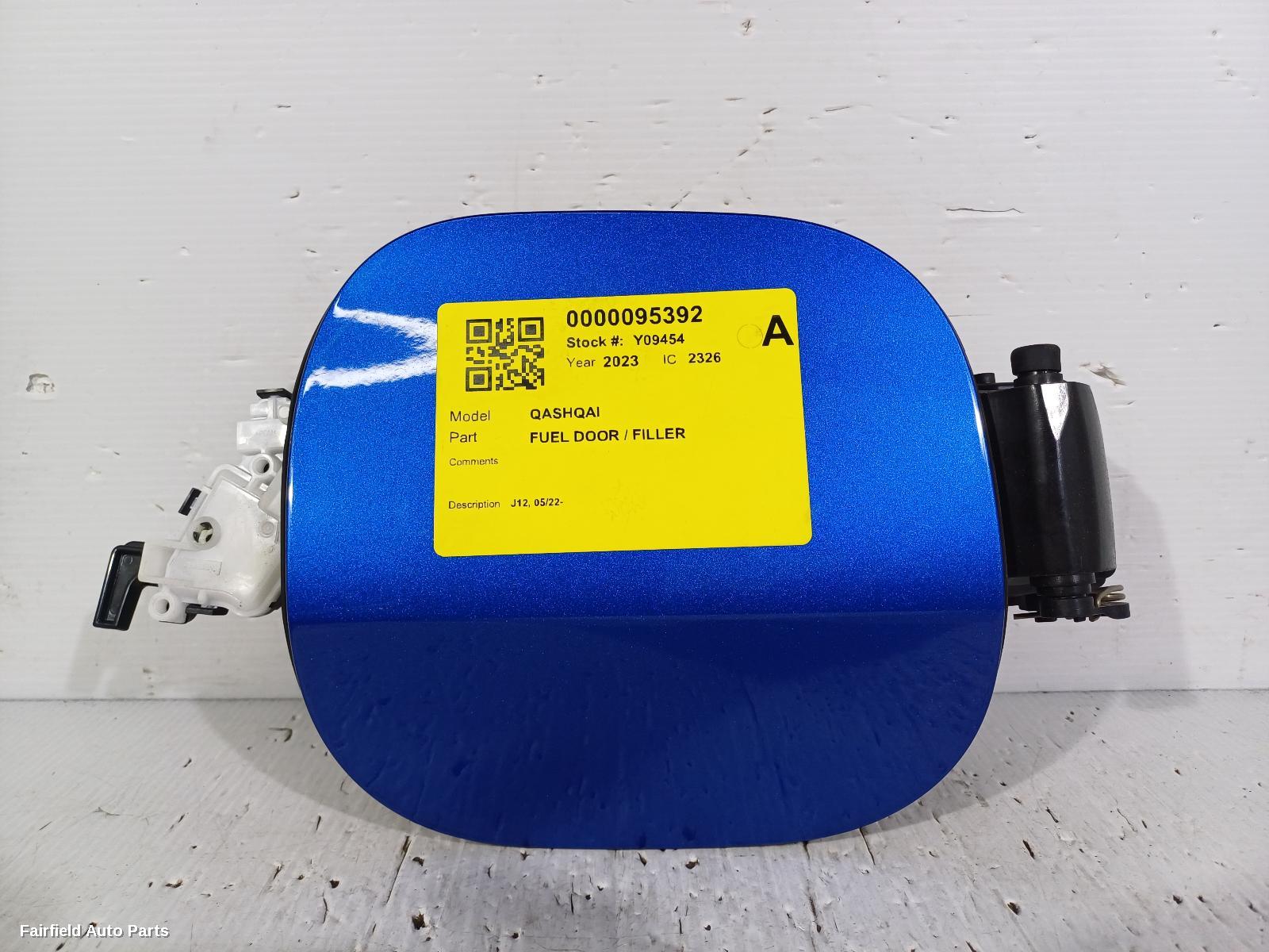 2022-2025 Nissan Qashqai Fuel Door Filler