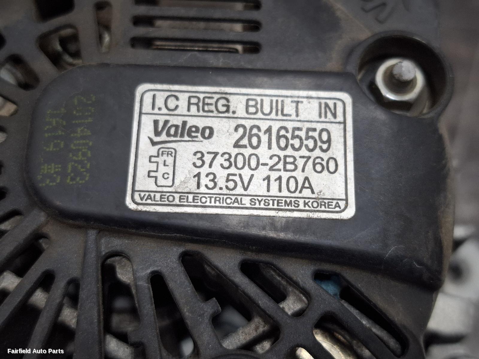 2012-2018 Hyundai Veloster Alternator