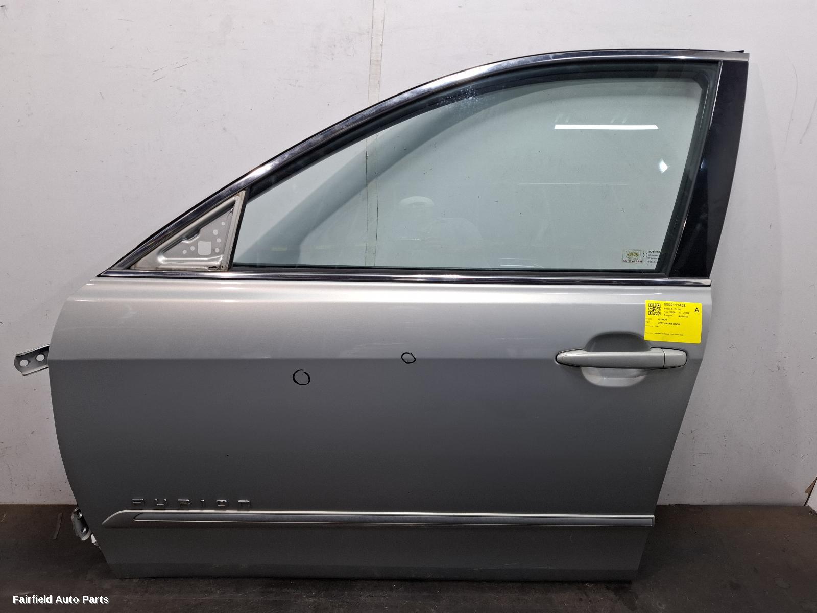 2006-2009 Toyota Aurion Left Front Door