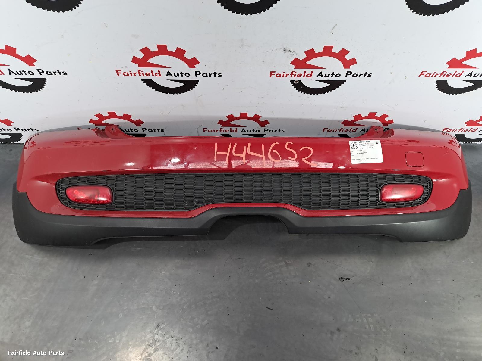 2007-2010 Mini Cooper Rear Bumper