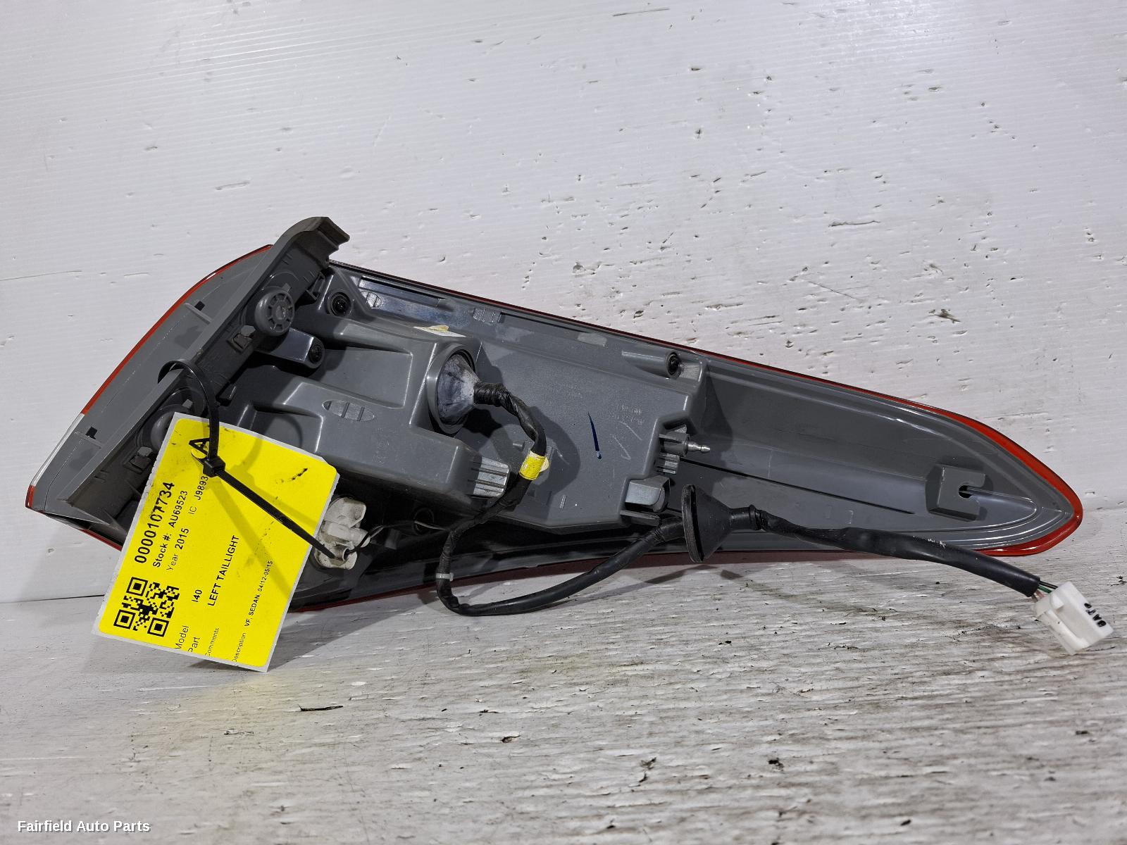 2012-2015 Hyundai I40 Left Taillight