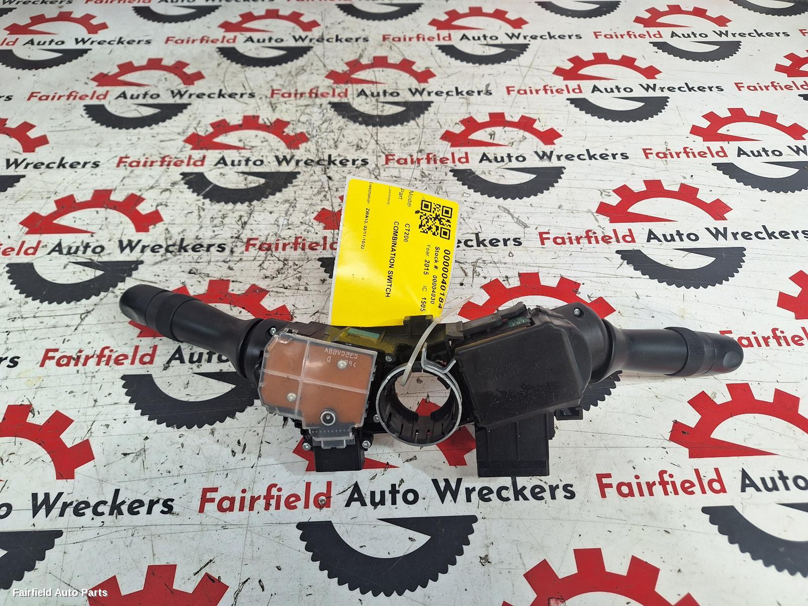 2011-2022 Lexus Ct200h Combination Switch