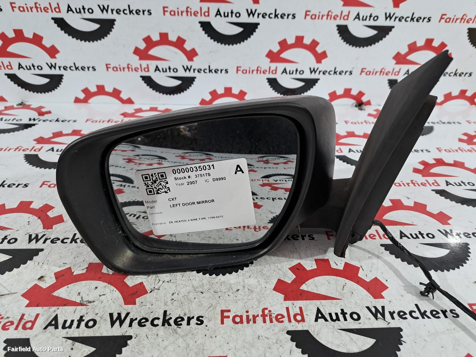 2006-2012 Mazda Cx7 Left Door Mirror