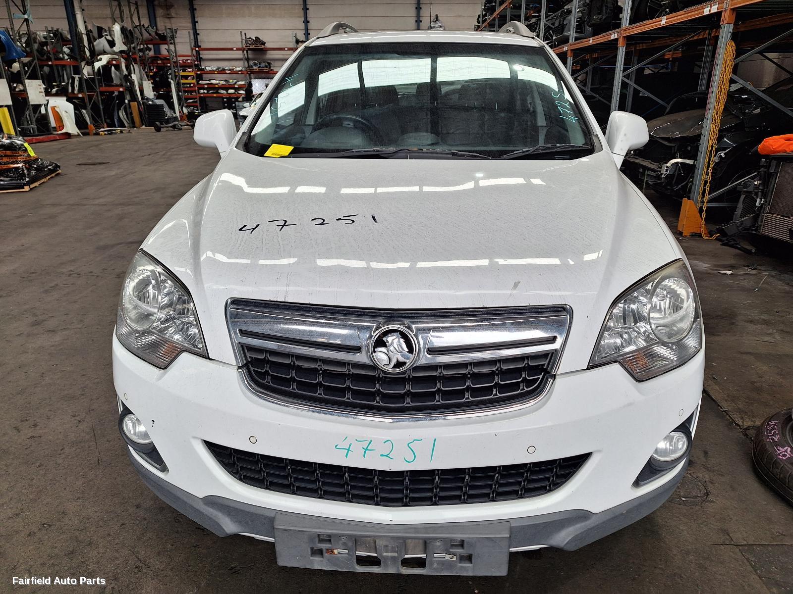 2015 Holden Captiva R Bar Bracket Reinfo