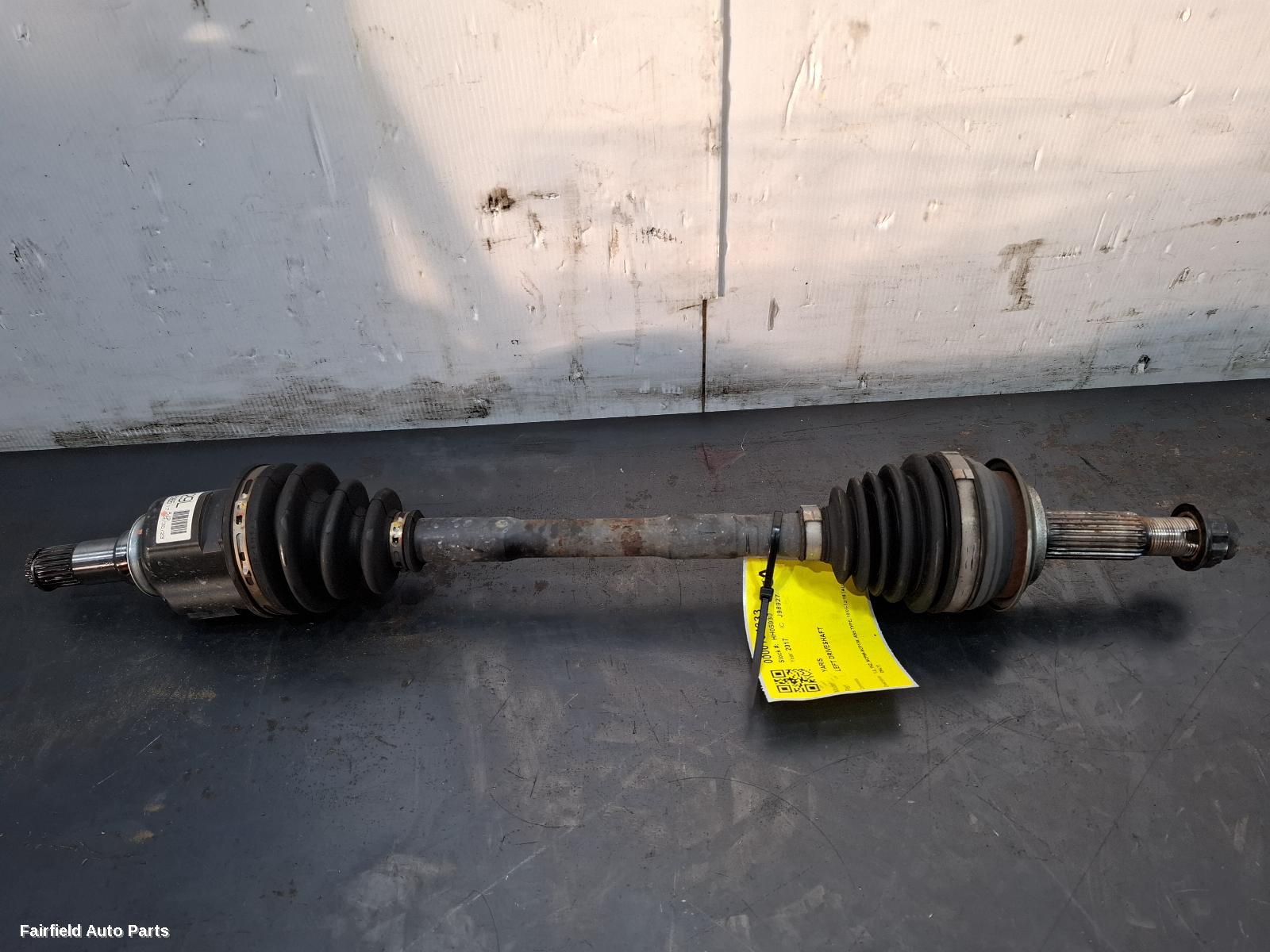 2017 Toyota Yaris Left Driveshaft