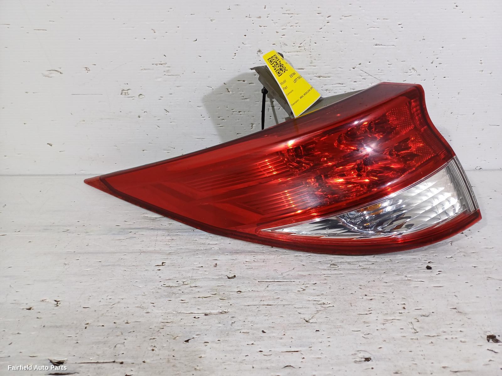 2009-2019 Toyota Estima Left Taillight