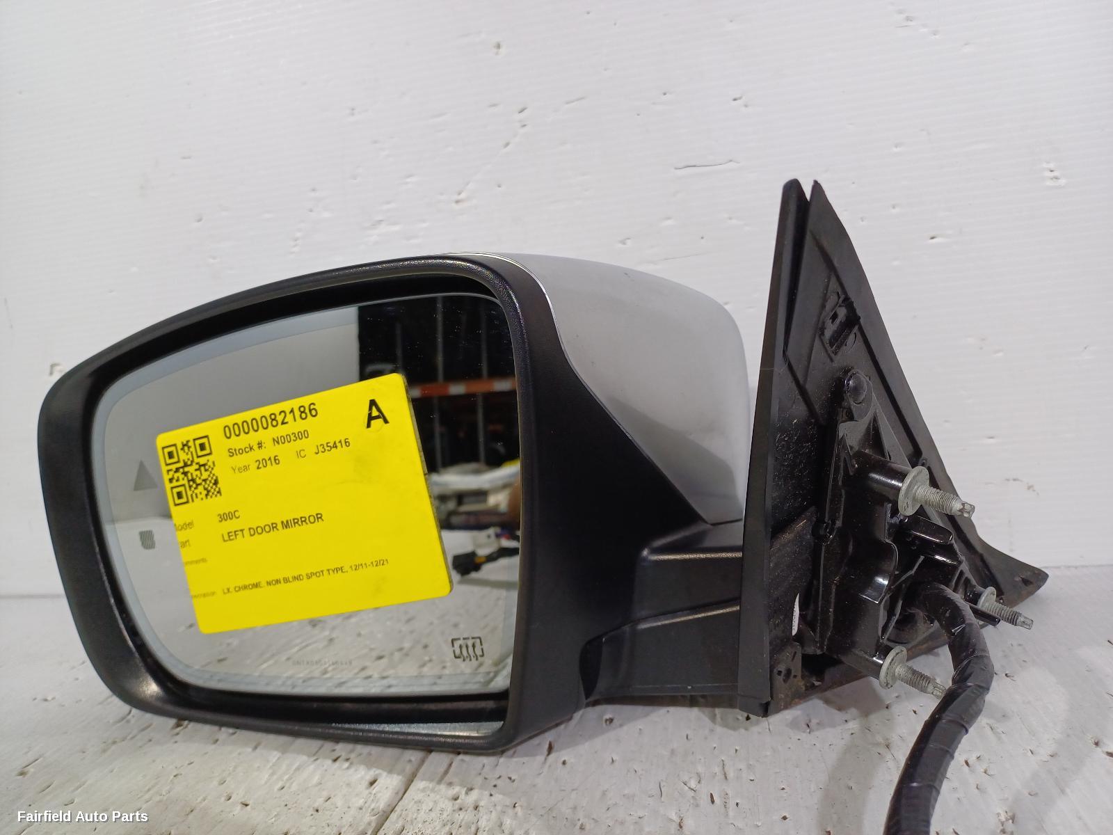 2011-2021 Chrysler 300c Left Door Mirror