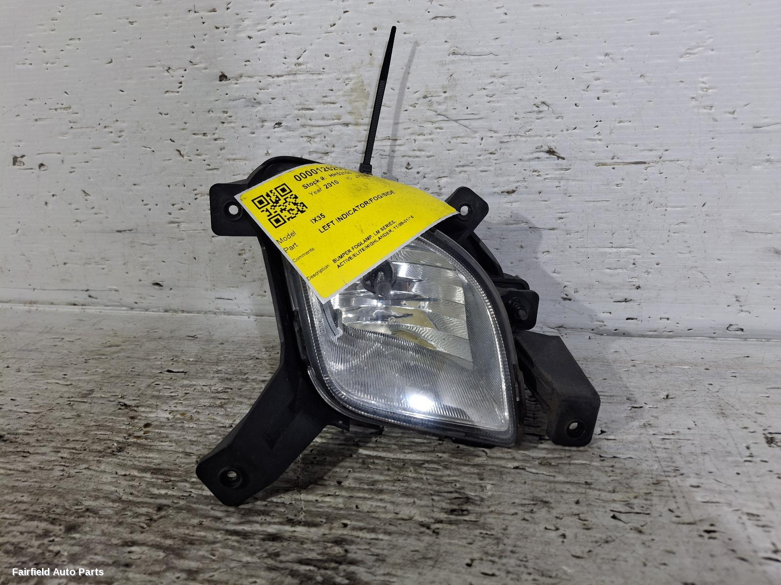 2009-2016 Hyundai Ix35 Left Indicator Fog Side