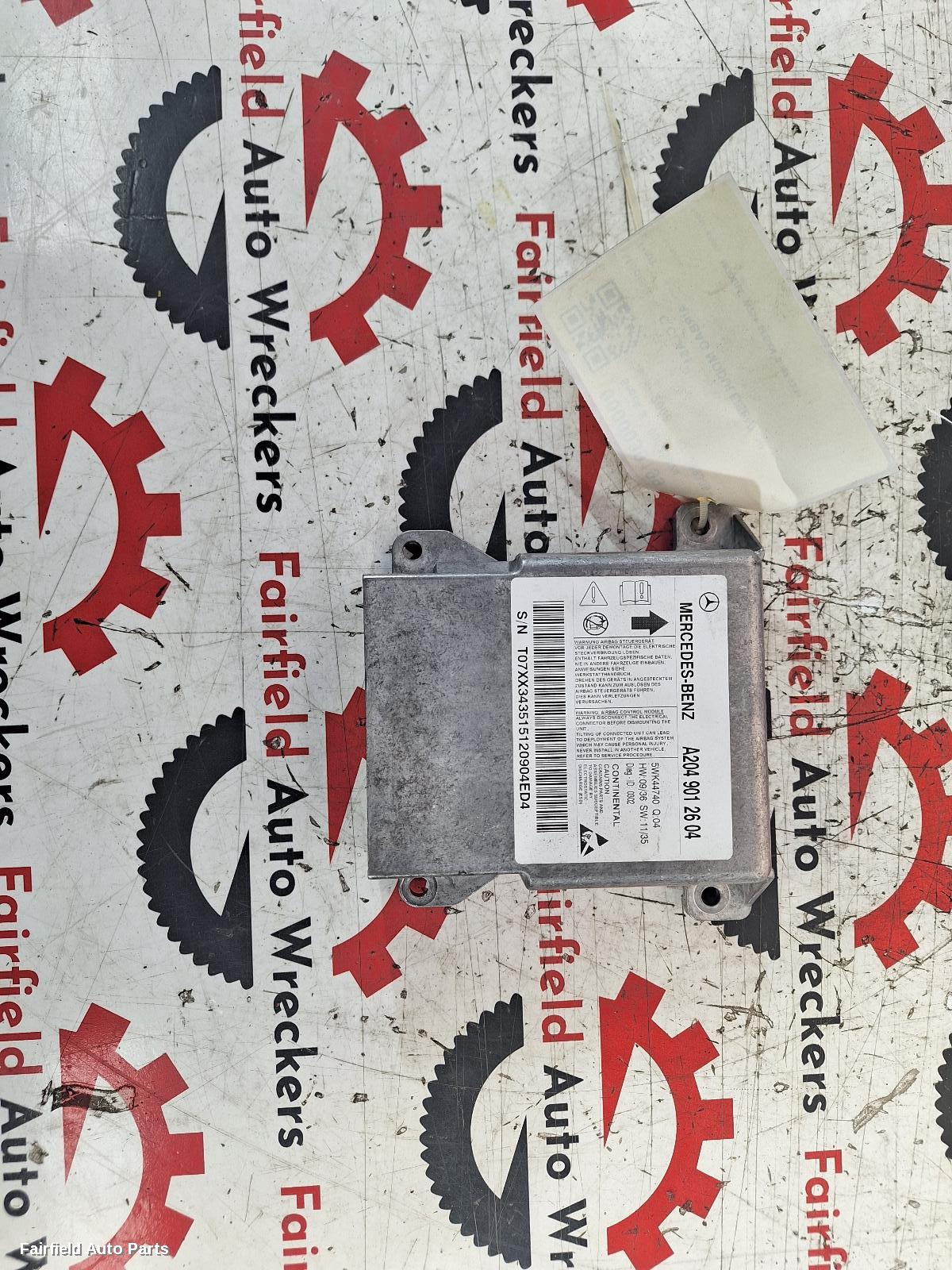 2007-2010 Mercedes C Class Airbag Module Sensor