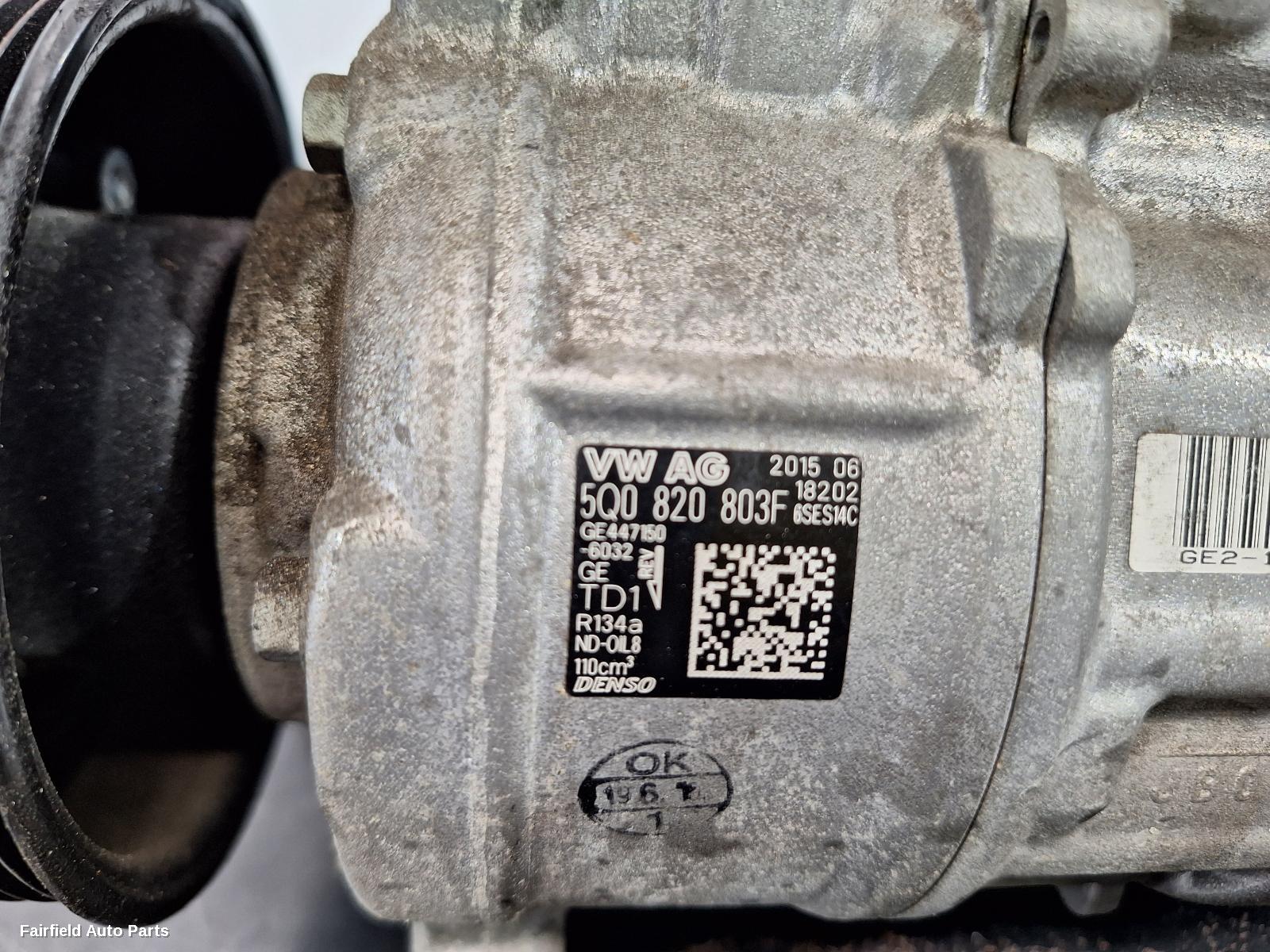 2016 Volkswagen Golf A C Compressor