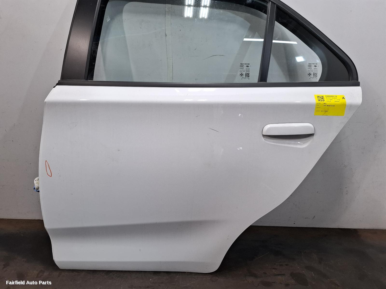2016-2024 Mg Mg3 Left Rear Door Sliding