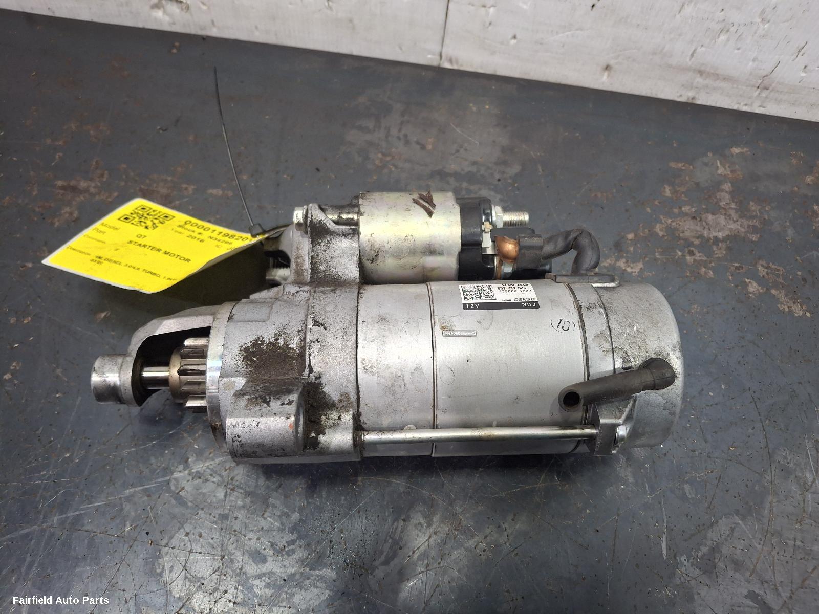 2015-2020 Audi Q7 Starter