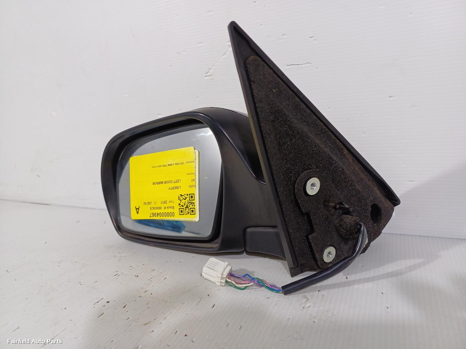 2011 Subaru Liberty Left Door Mirror