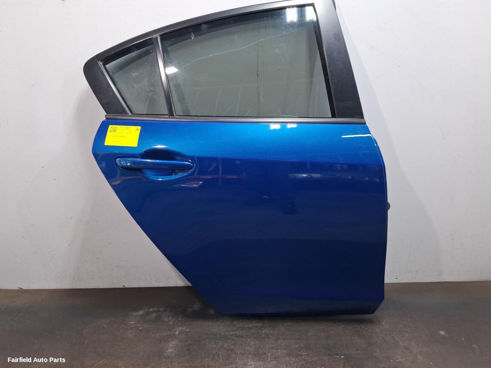 2009-2013 Mazda 3 Right Rear Door Sliding