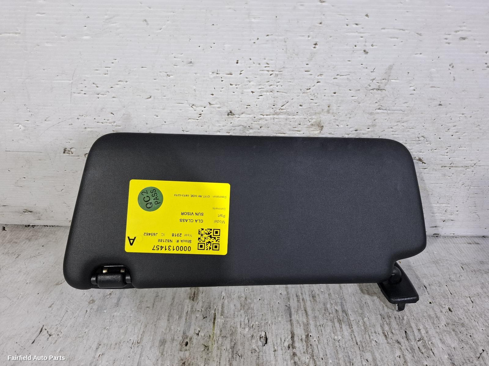 2013-2019 Mercedes Cla Class Sunvisor