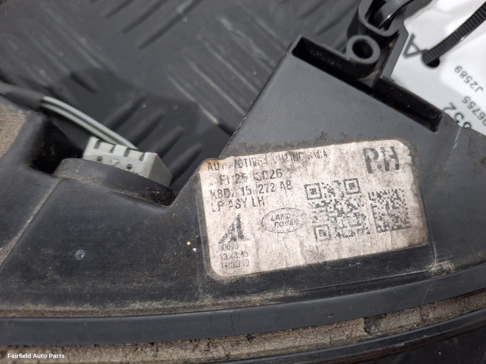 2019-2023 Land Rover Rangerover Evoque Right Taillight