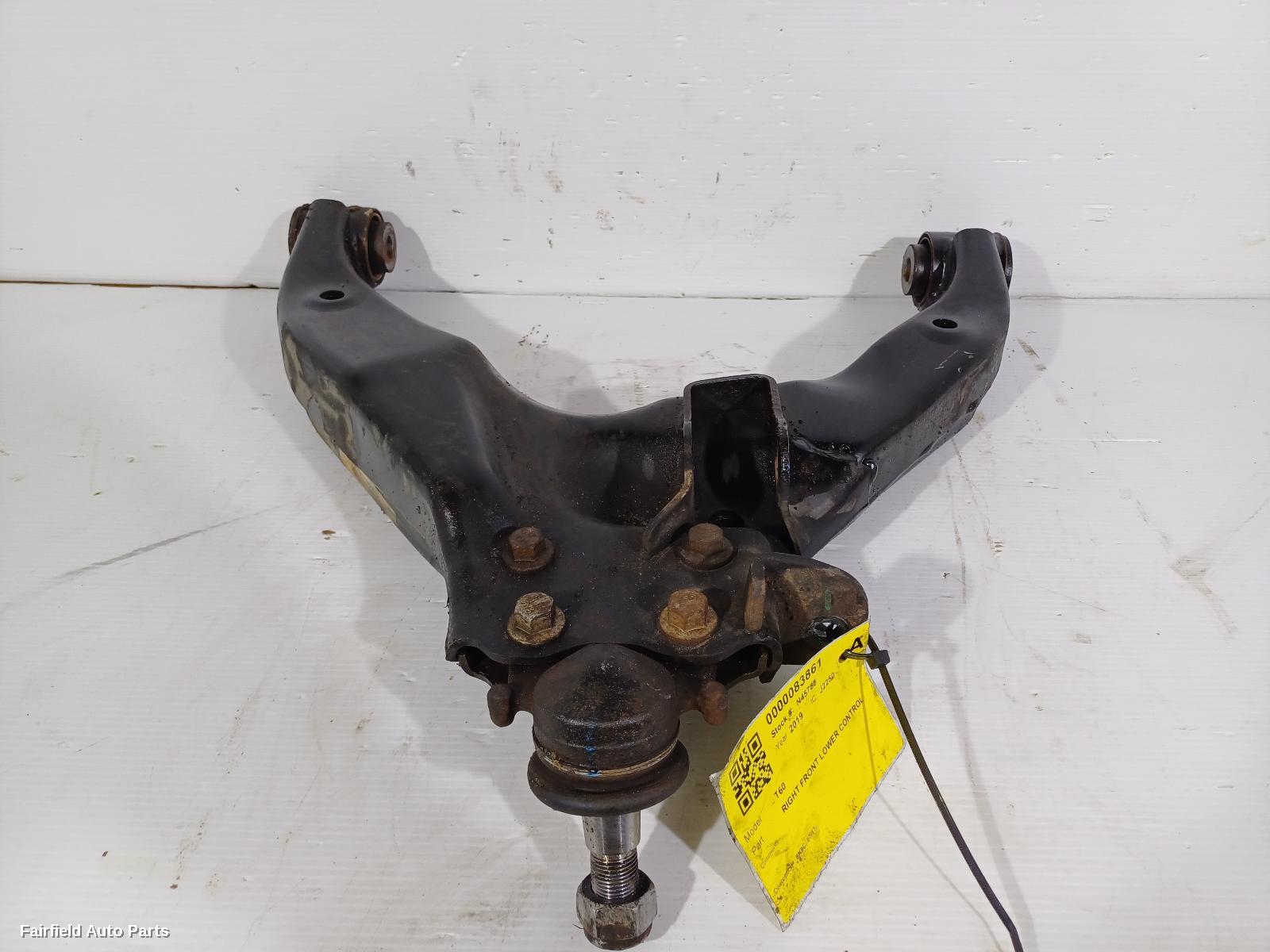 2017-2021 Ldv T60 Right Front Lower Control Arm