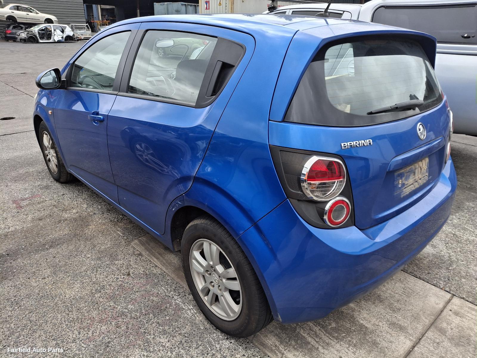 2012 Holden Barina Left Front Window Reg Motor