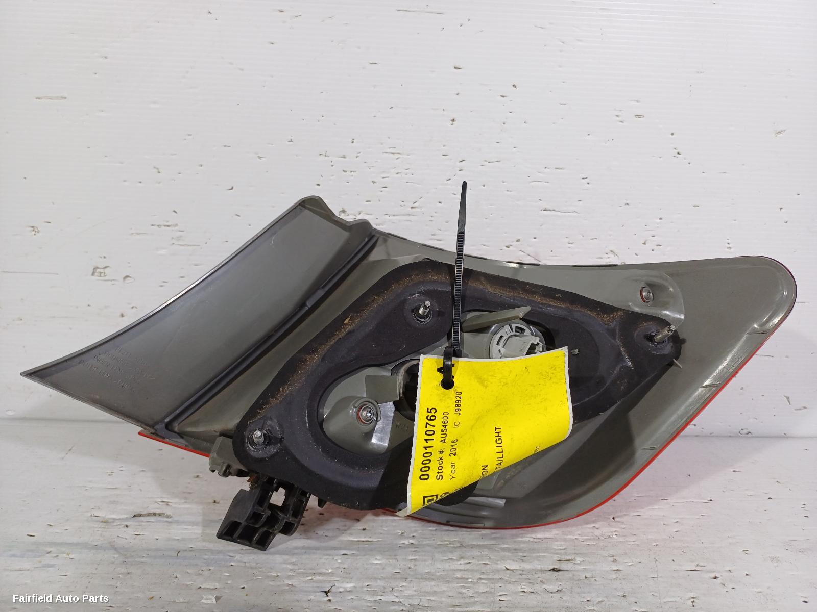 2012-2017 Toyota Aurion Left Taillight