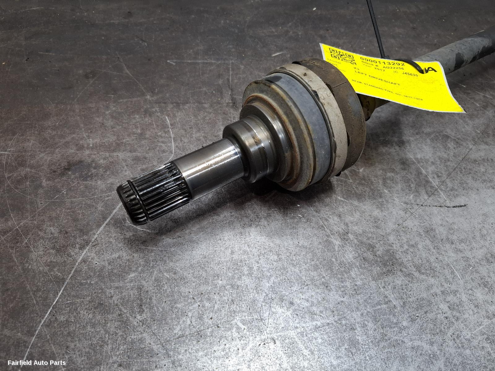 2017-2019 Bmw X3 Left Driveshaft