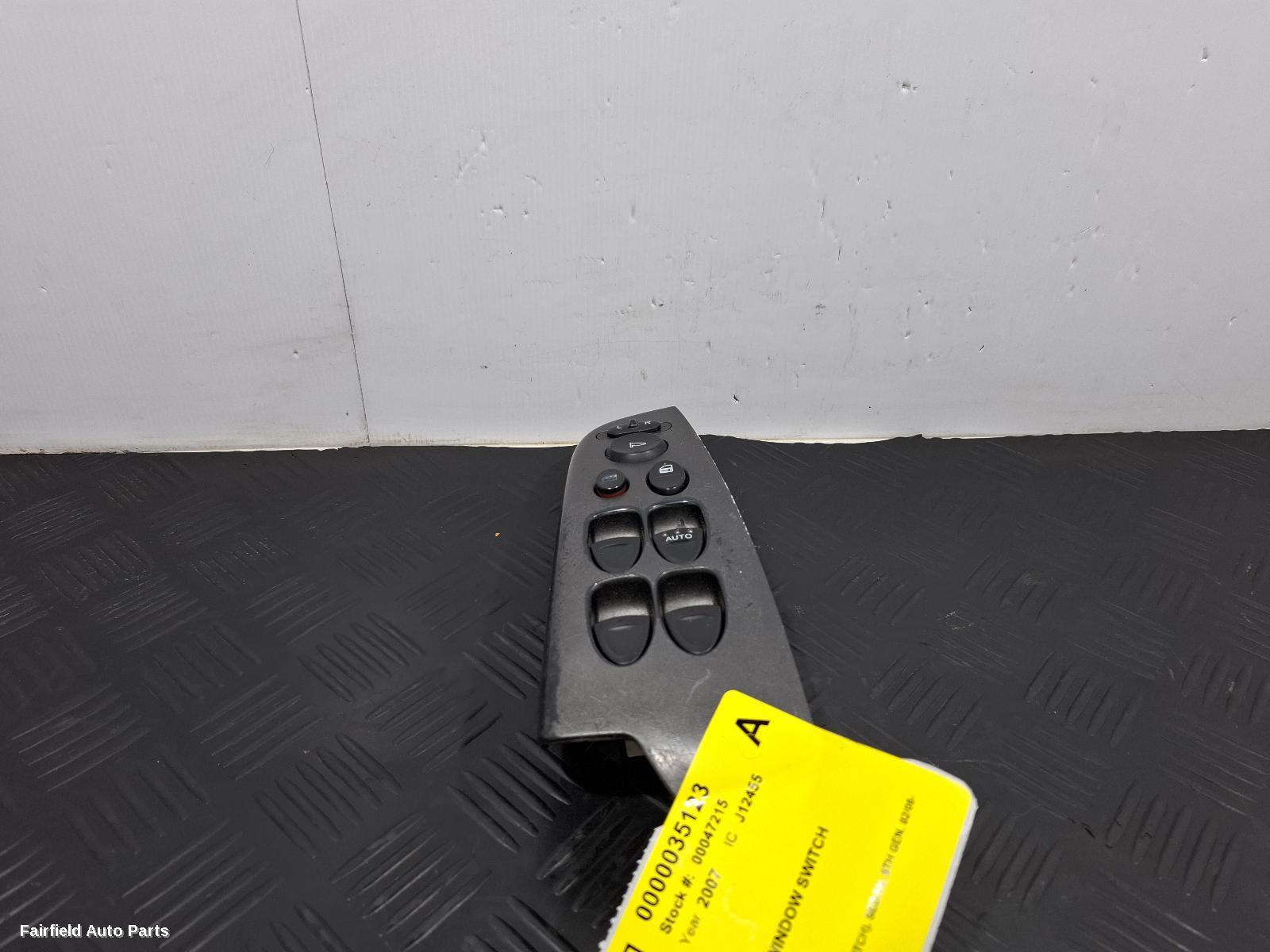 2007 Honda Civic Pwr Dr Wind Switch