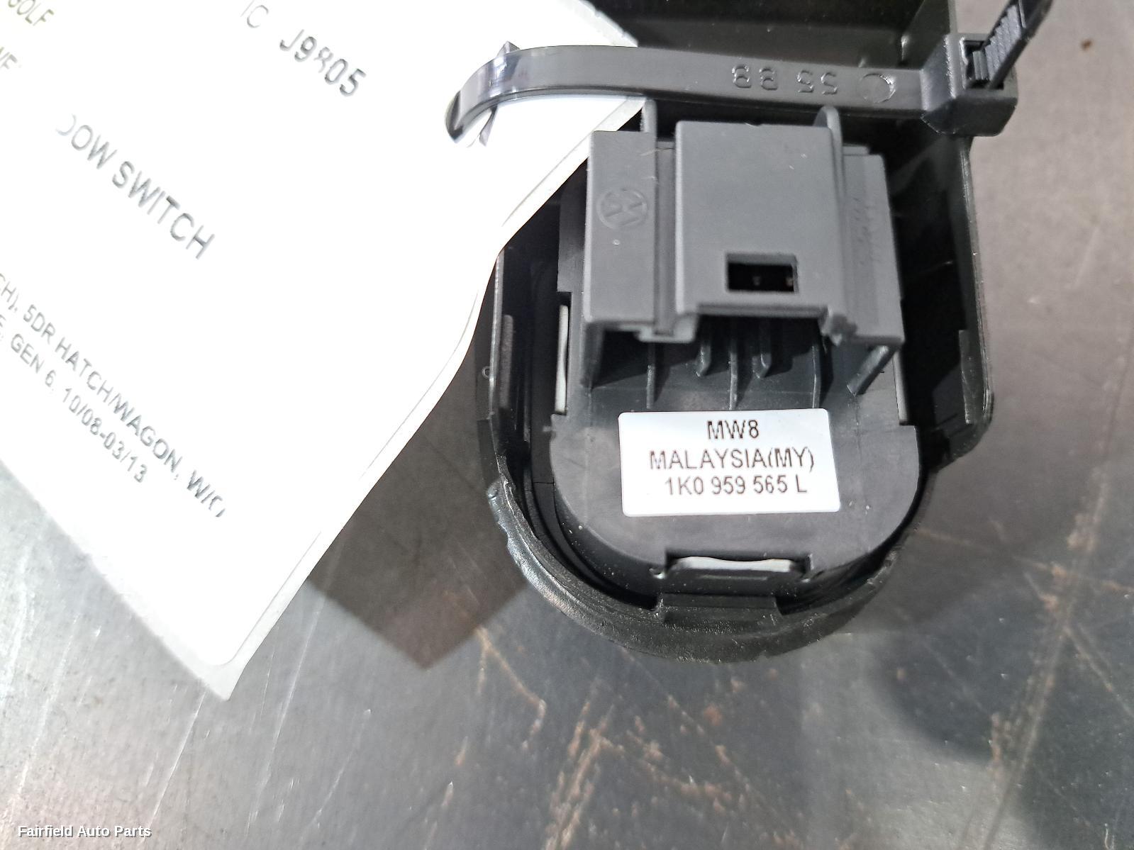 2008-2013 Volkswagen Golf Pwr Dr Wind Switch