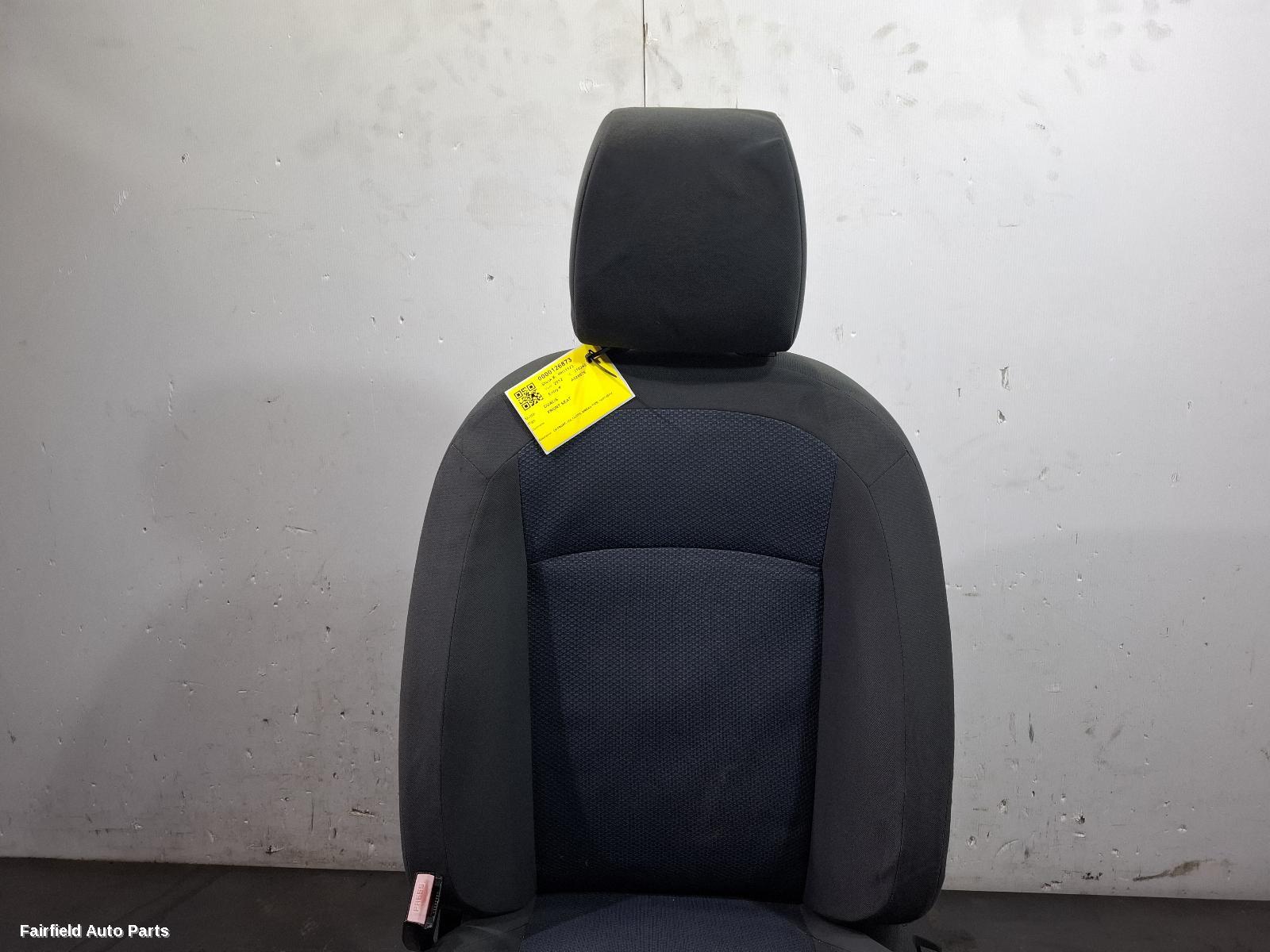 2007-2014 Nissan Dualis Front Seat