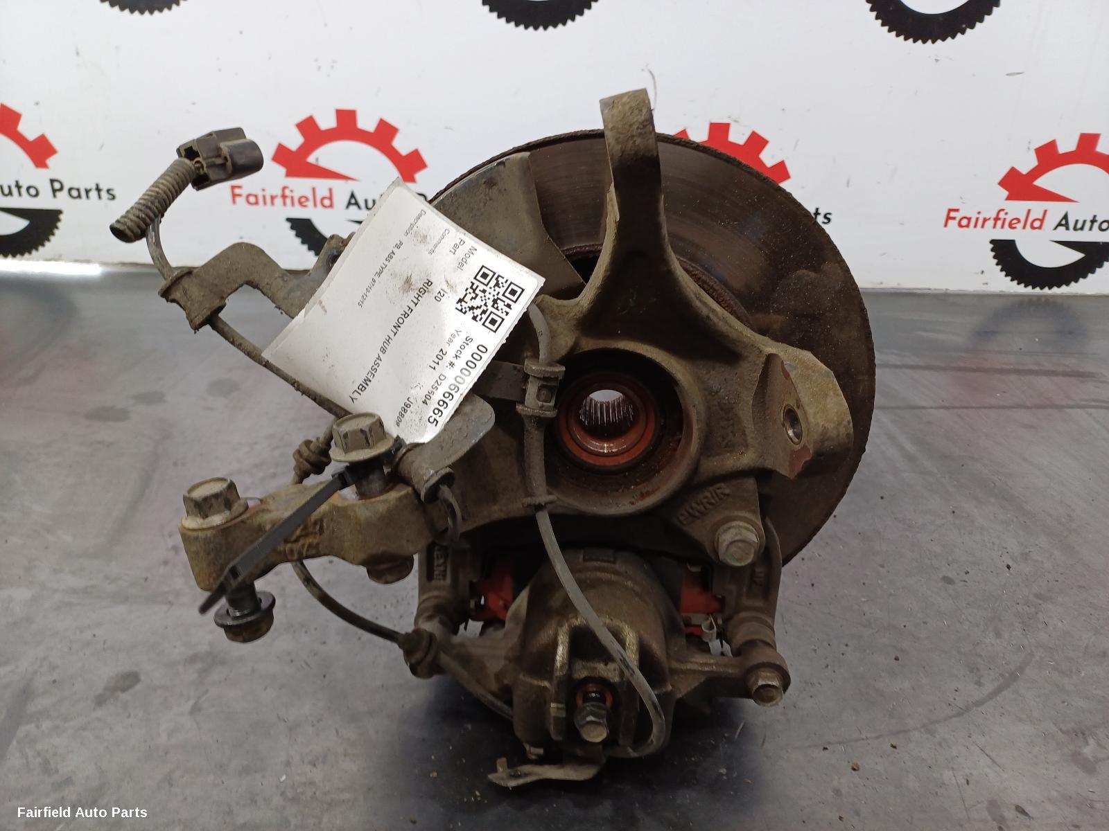 2010-2015 Hyundai I20 Right Front Hub Assembly
