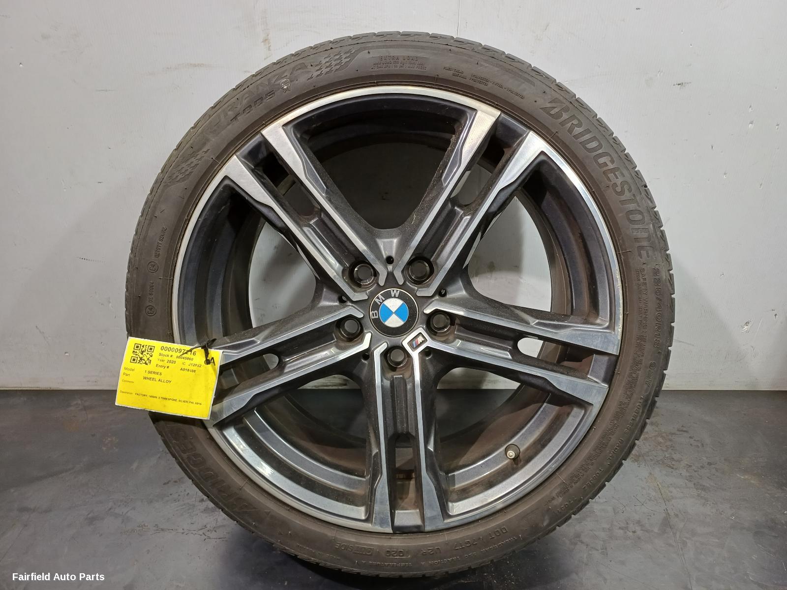 2019-2023 Bmw 1 Series Wheel Mag