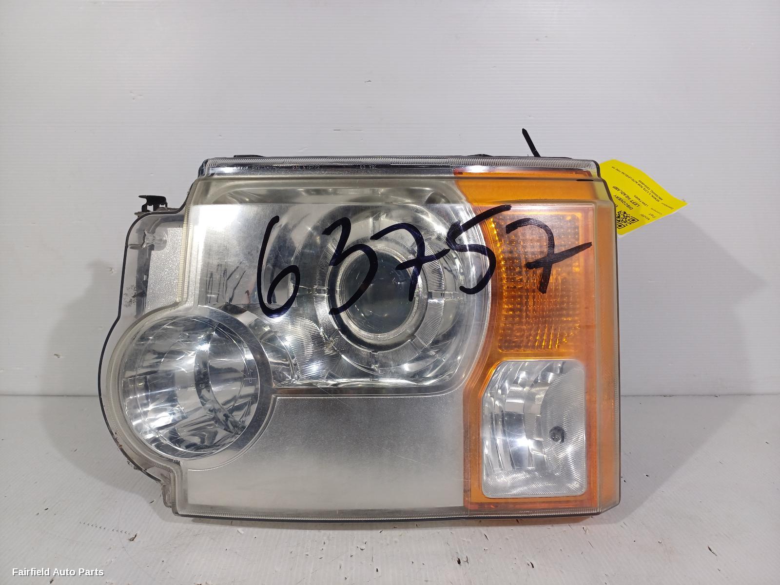 2005-2009 Land Rover Discovery Left Headlamp