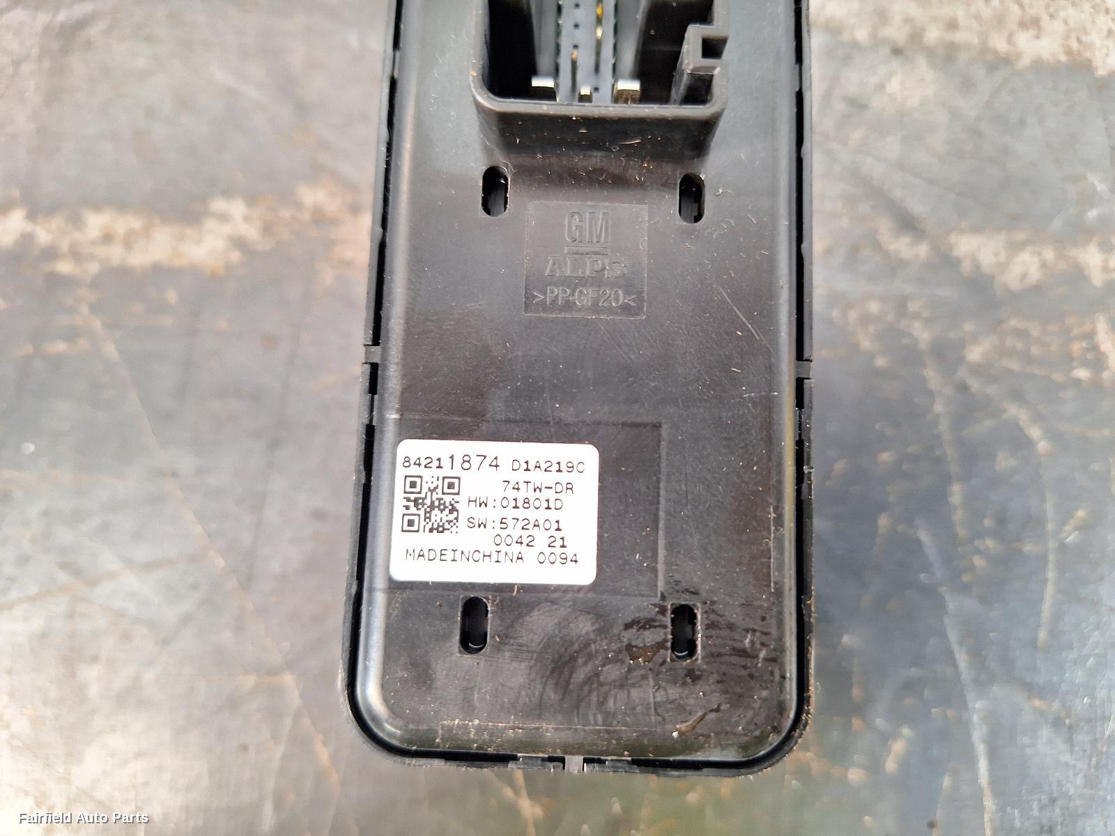 2017-2020 Holden Commodore Pwr Dr Wind Switch