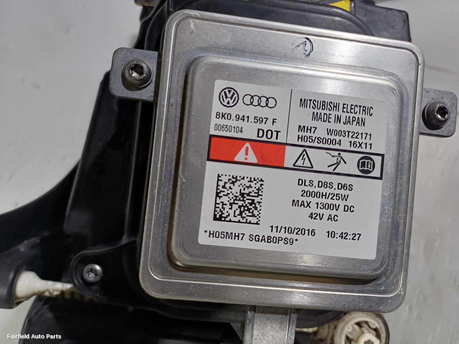 2014-2018 Volkswagen Touareg Left Headlamp