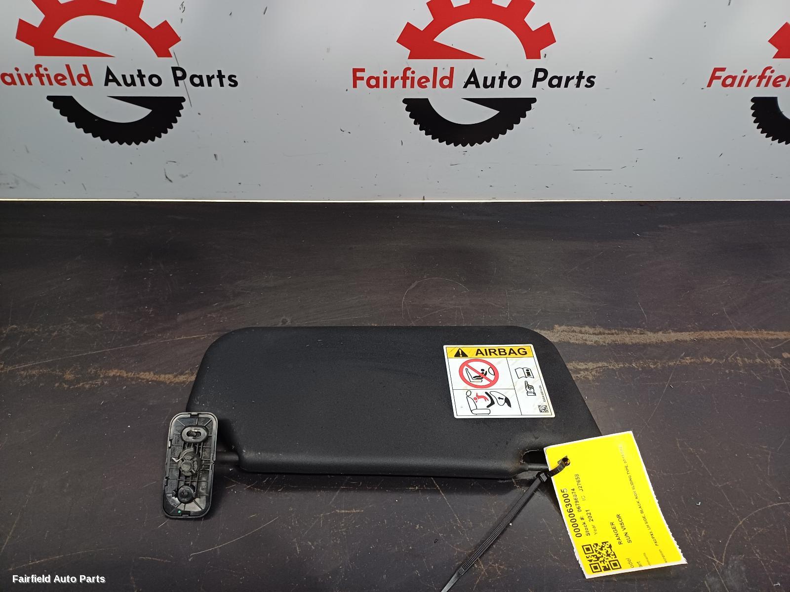 2015-2022 Ford Ranger Sunvisor