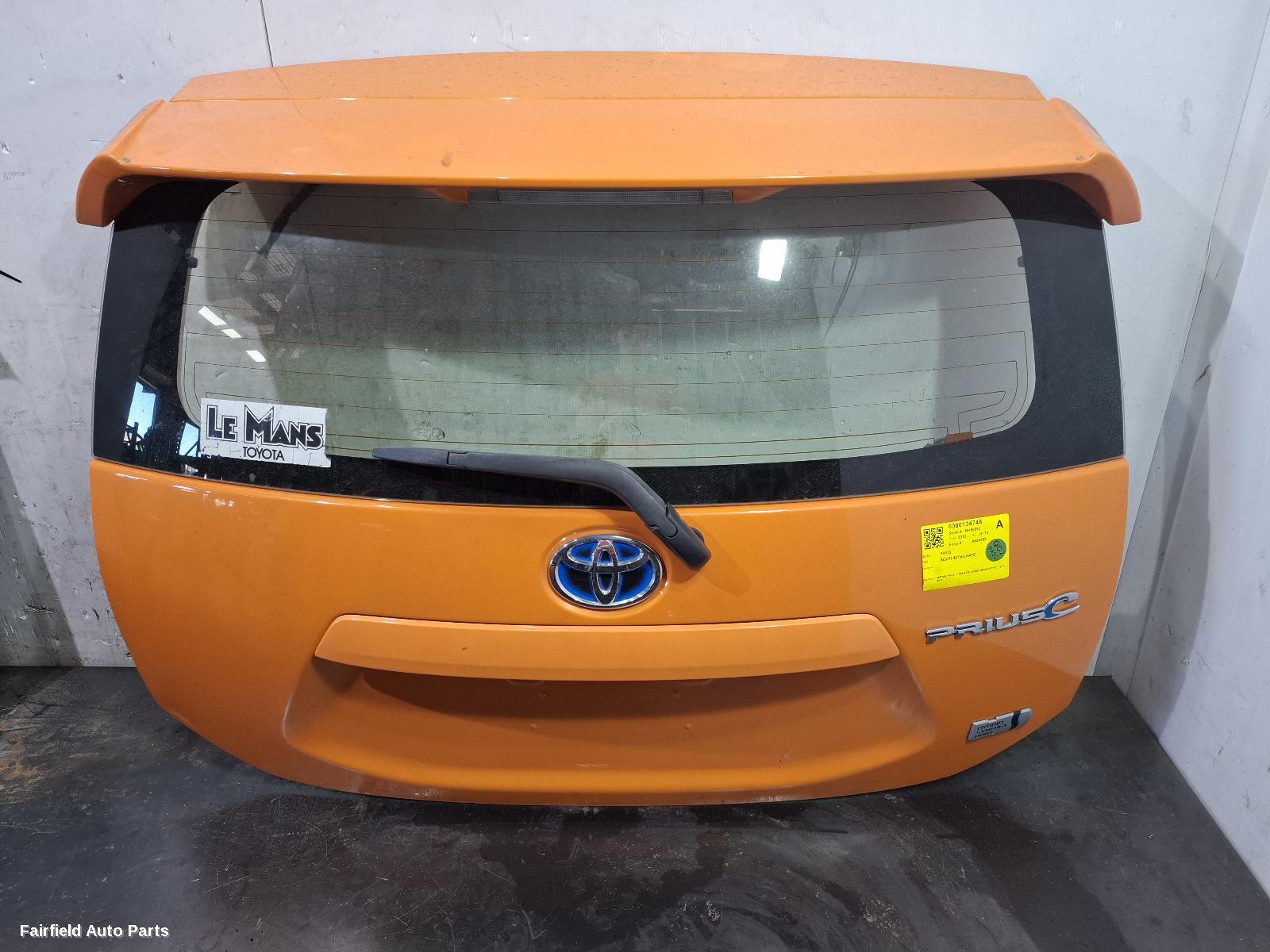 2011-2017 Toyota Prius Bootlid Tailgate
