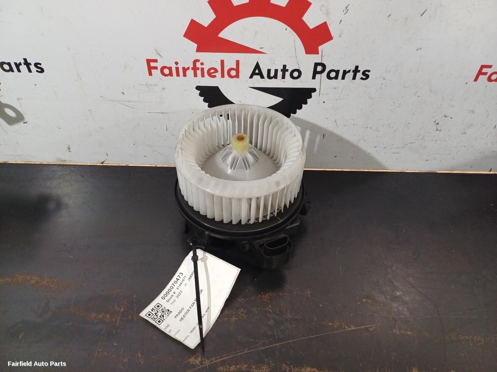 2009-2023 Toyota Prado Heater Fan Motor