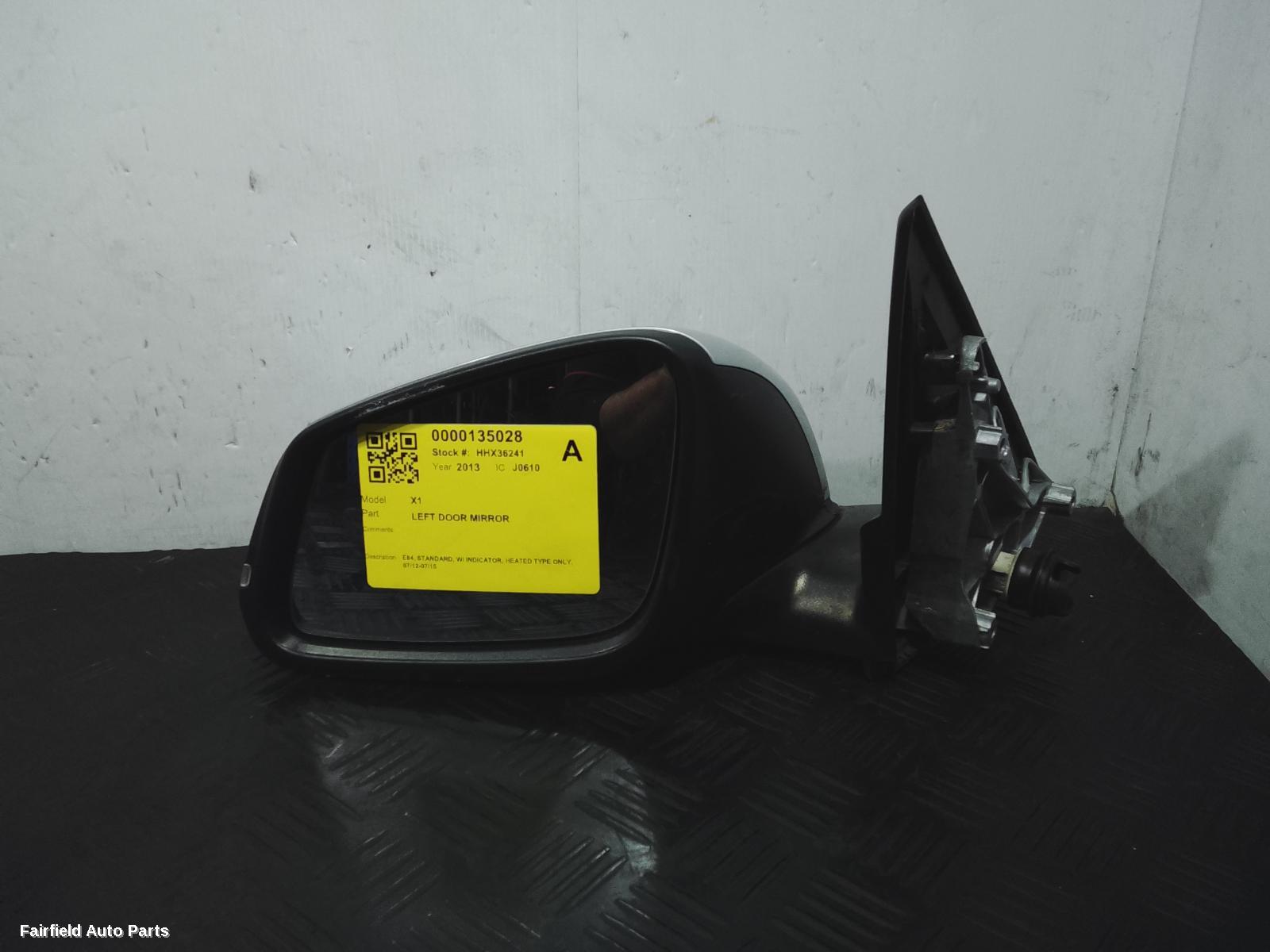 2012-2015 Bmw X1 Left Door Mirror