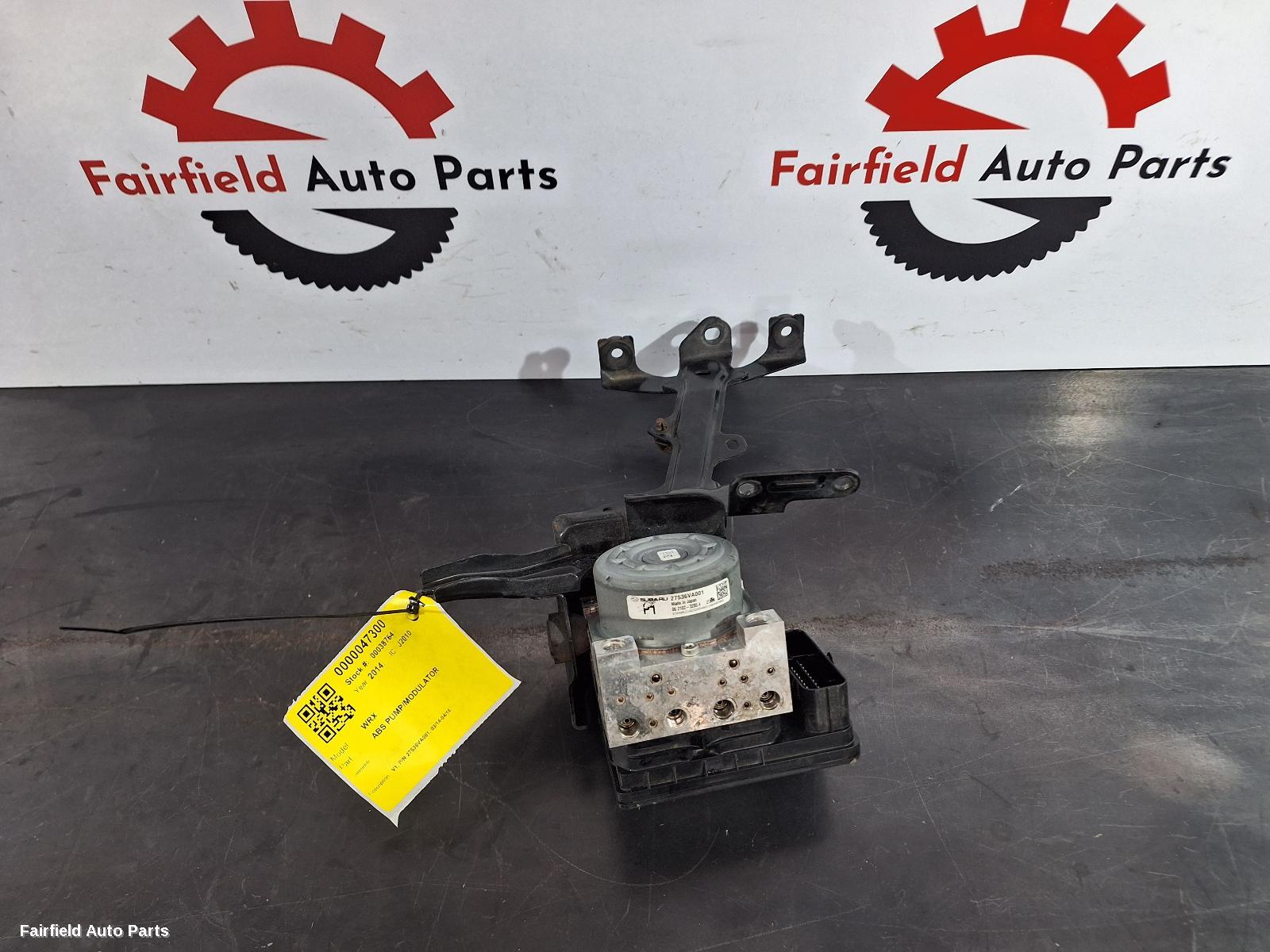 2014-2016 Subaru Wrx Abs Pump Modulator
