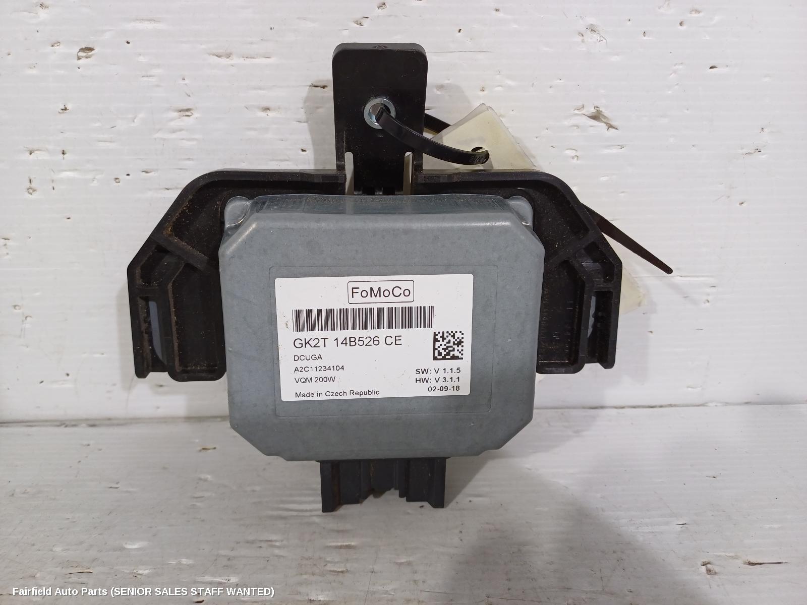 2019 Ford Transit Airbag Module Sensor