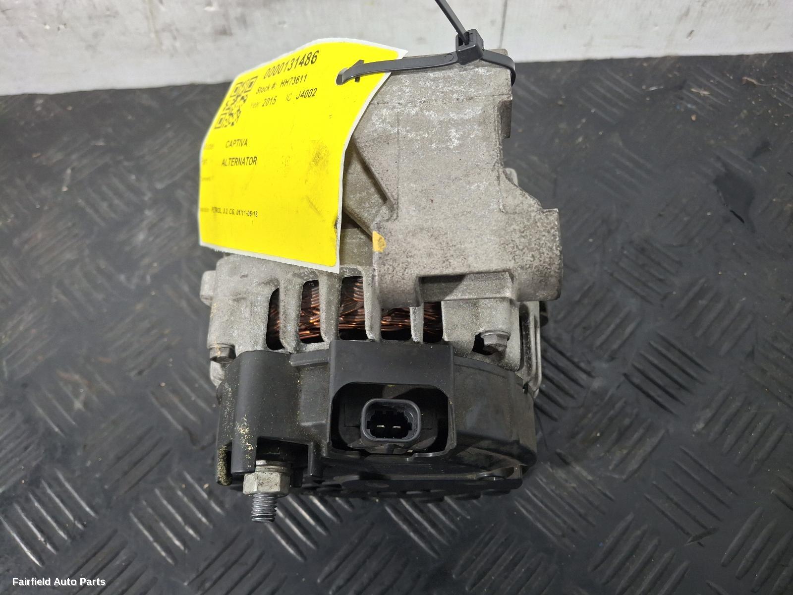 2011-2018 Holden Captiva Alternator