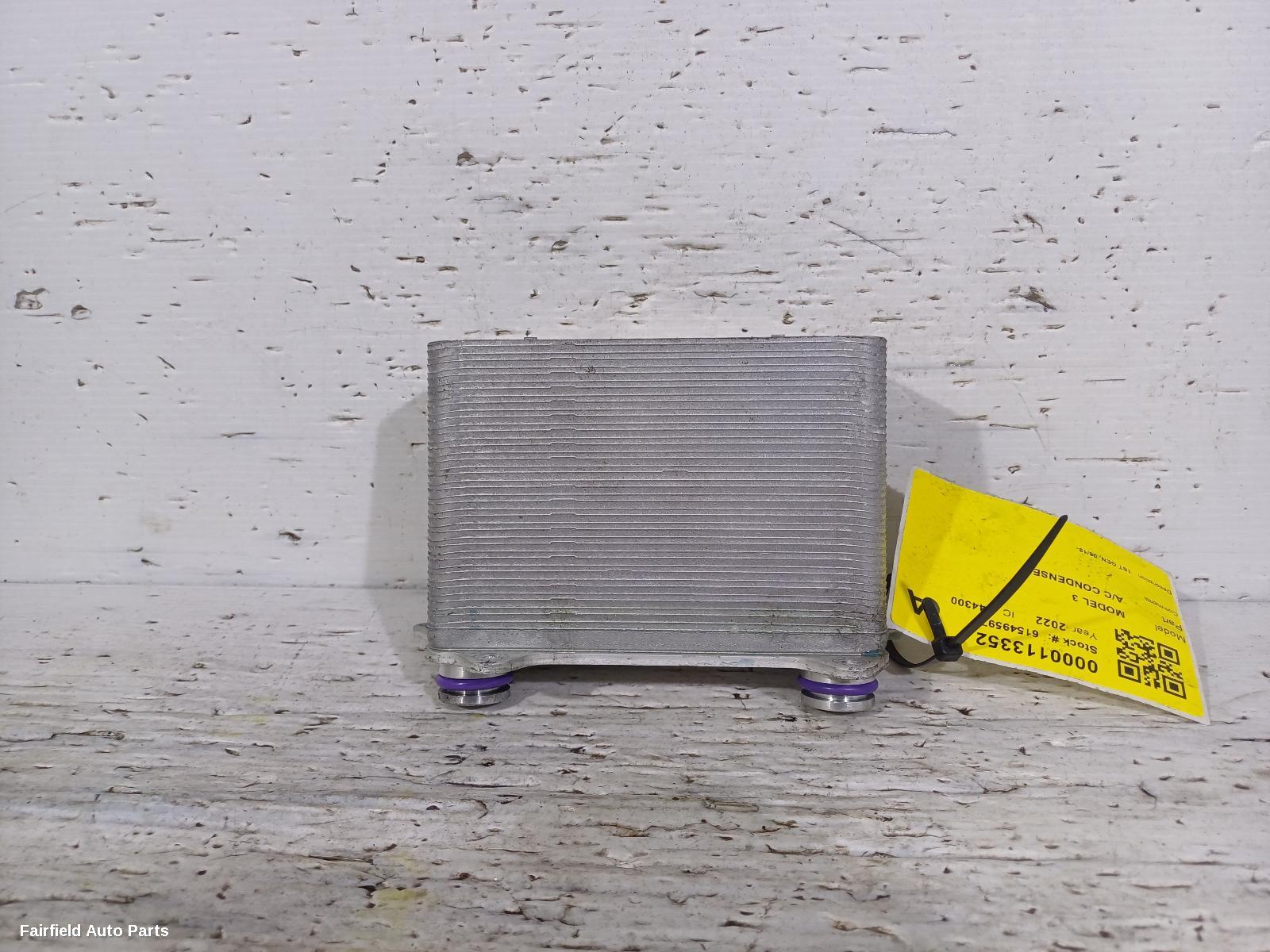 2019-2025 Tesla Model 3 A C Condenser