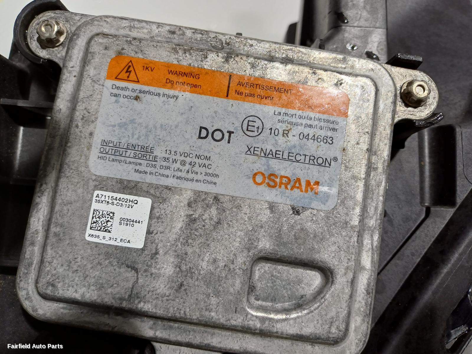 2015-2019 Land Rover Discovery Sport Right Headlamp