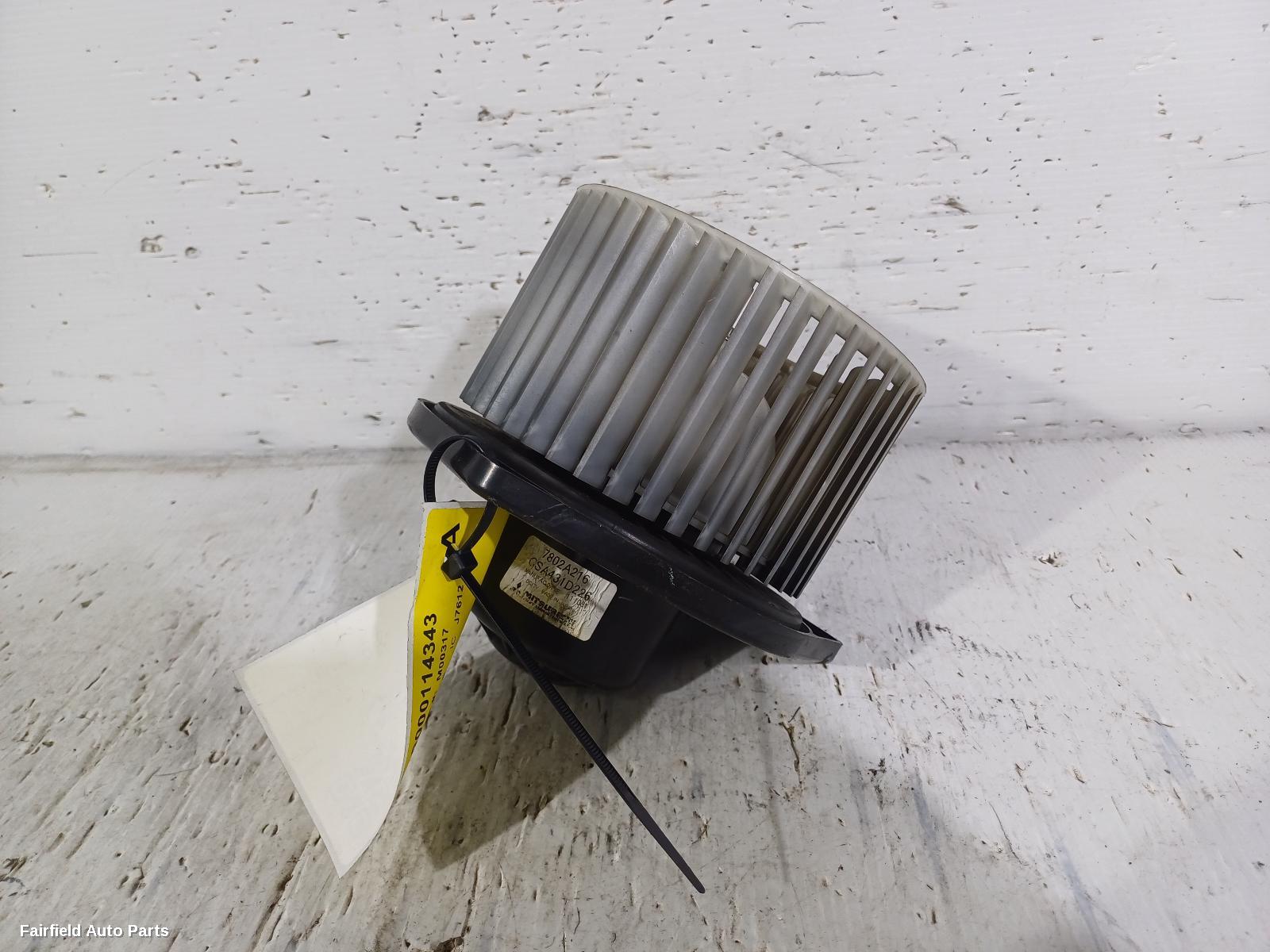 2007-2015 Mitsubishi Lancer Heater Fan Motor