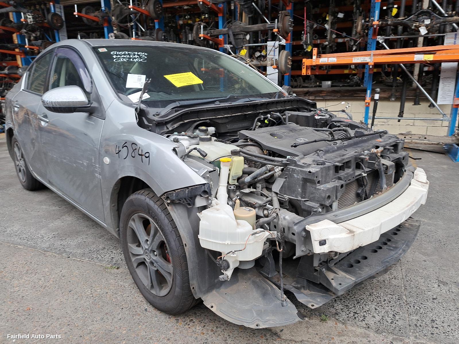 2012 Mazda 3 Heater Ac Controls