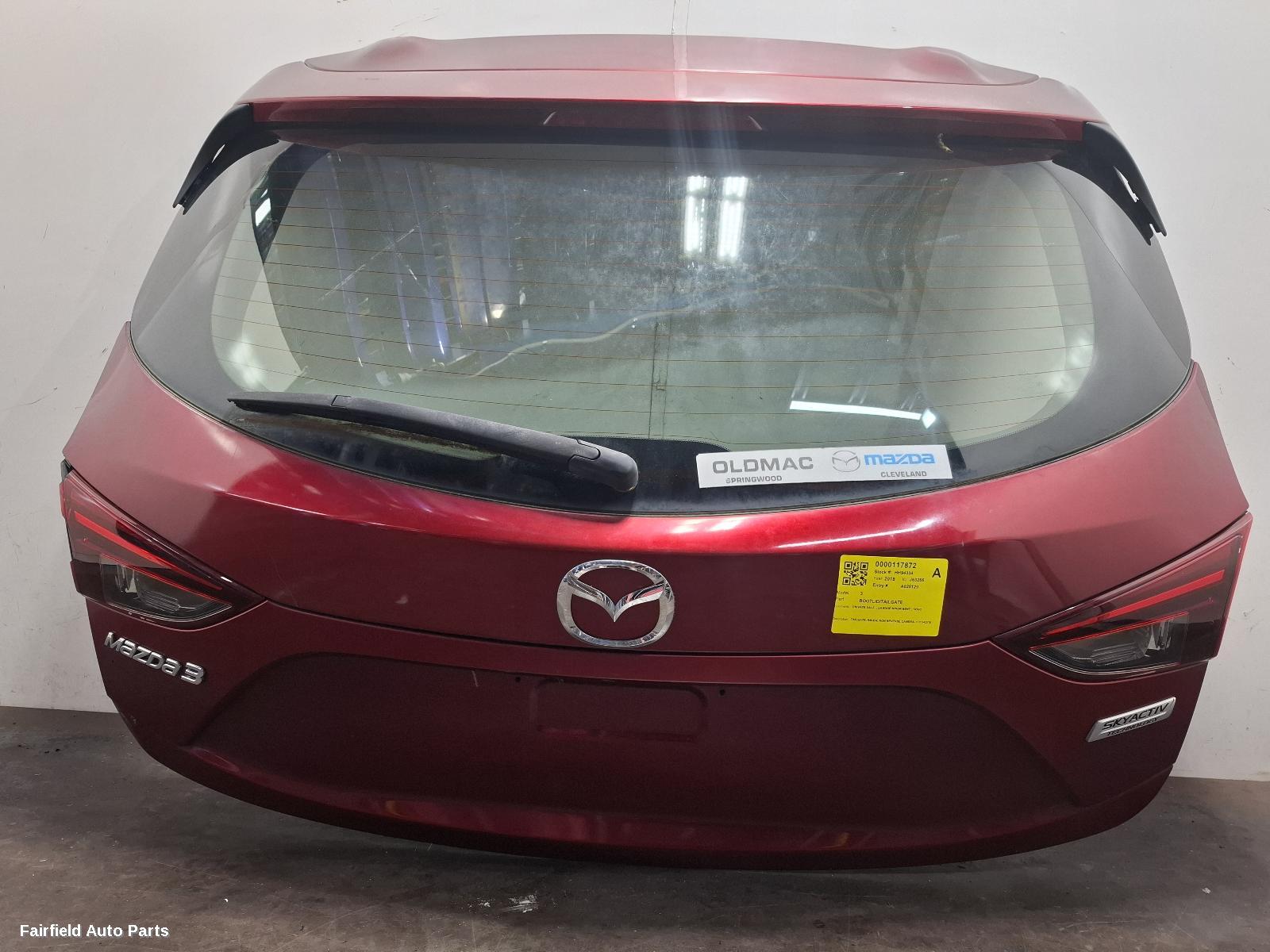 2013-2019 Mazda 3 Bootlid Tailgate