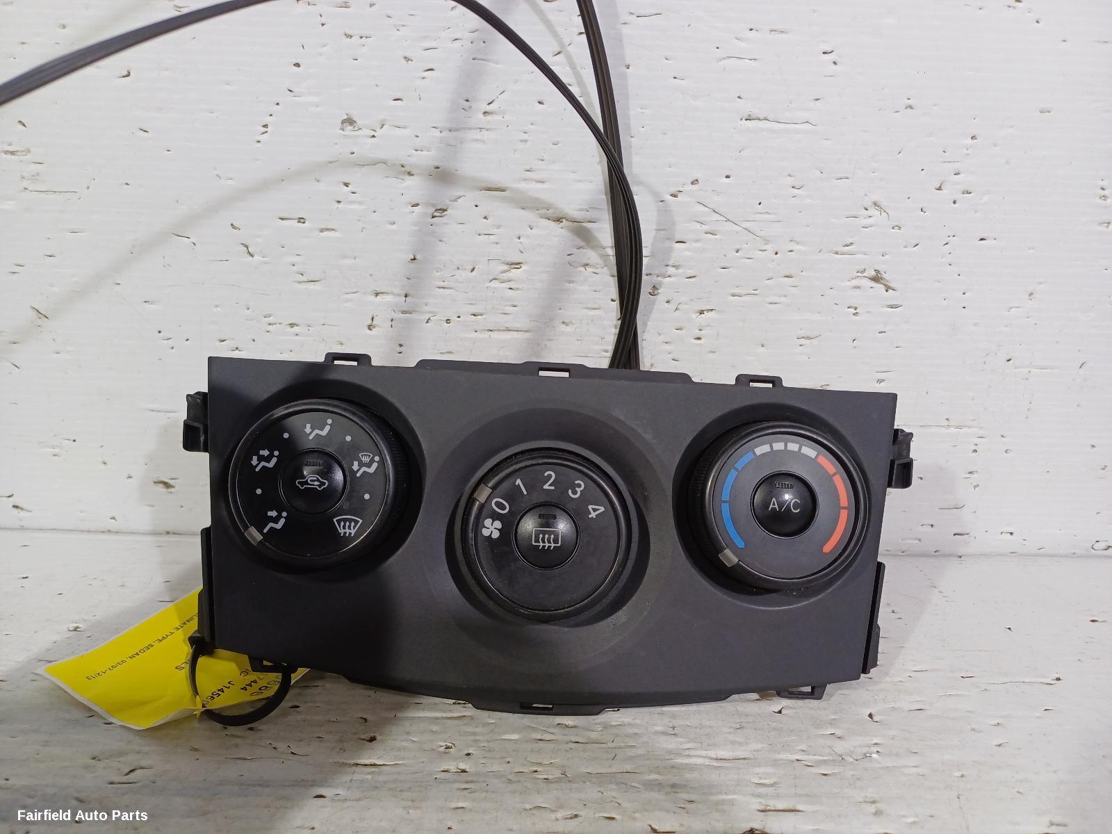 2007-2013 Toyota Corolla Heater Ac Controls