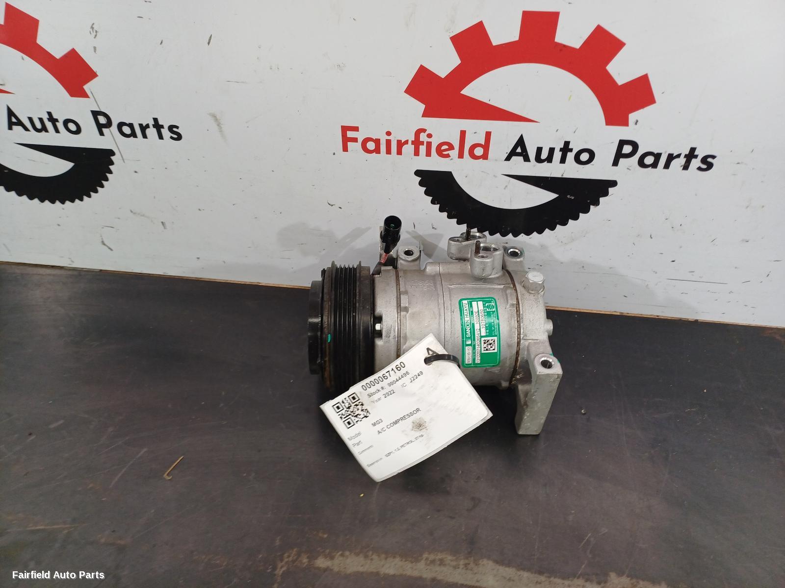 2016-2024 Mg Mg3 A C Compressor