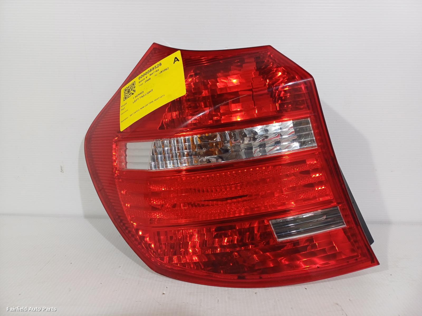 2007-2013 Bmw 1 Series Left Taillight