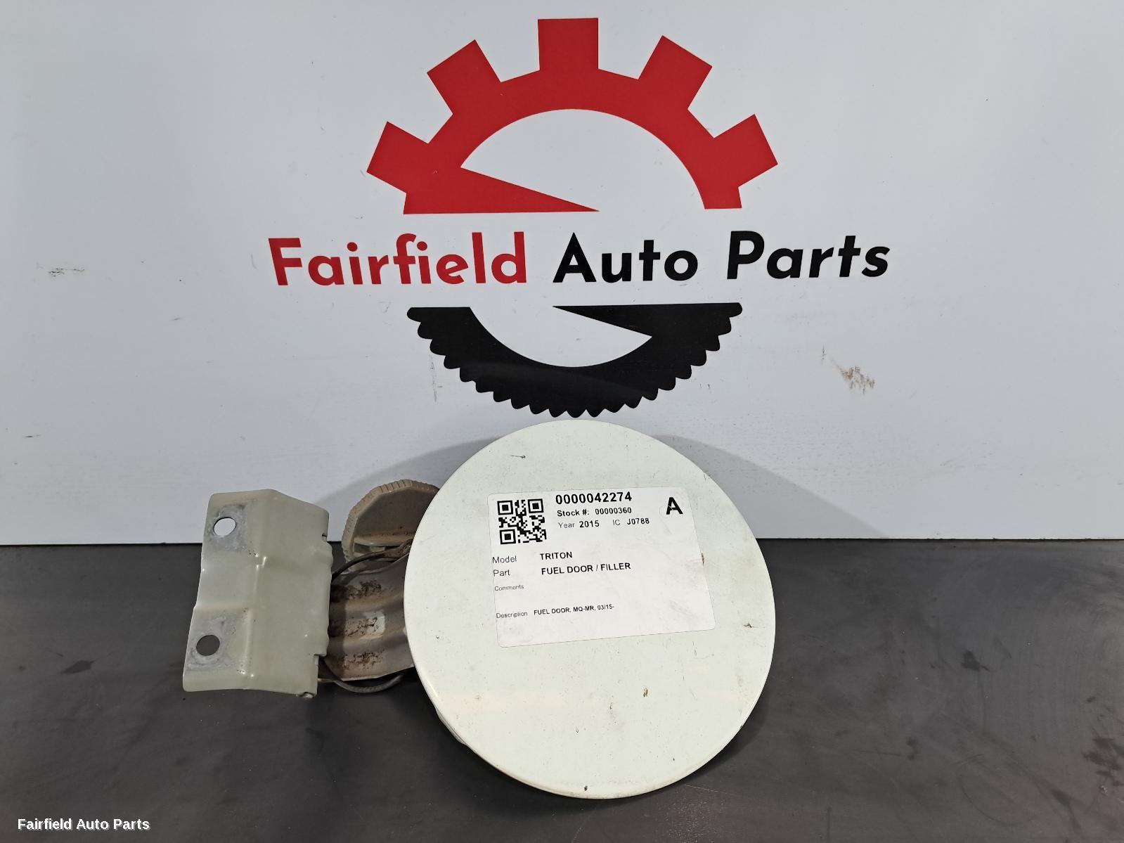 2015-2018 Mitsubishi Triton Fuel Door Filler