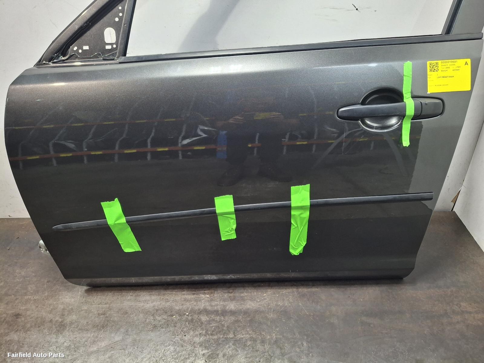 2003-2009 Mazda 3 Left Front Door