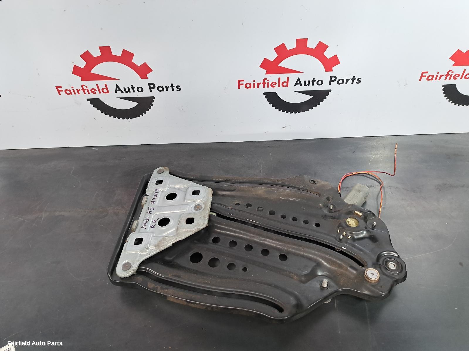 2009-2016 Audi A5 Right Rear Wnd Reg Motor